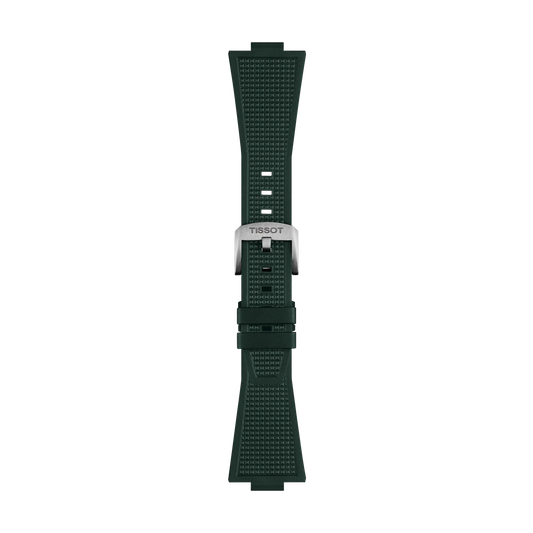 Tissot Official PRX 40mm Dark Green Rubber Strap T852.050.987