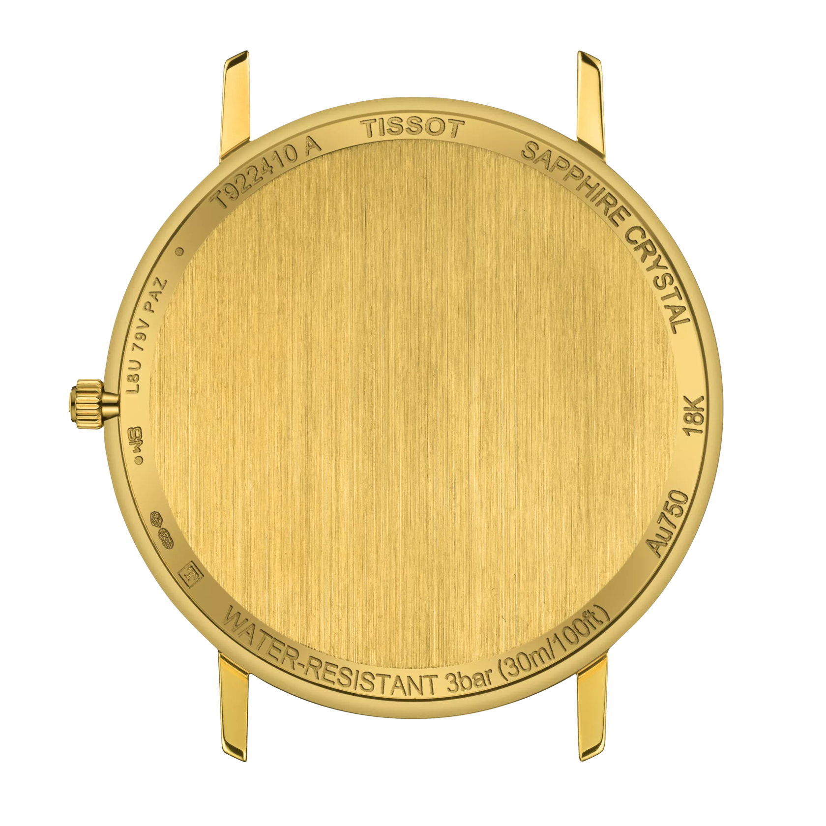 Tissot Goldrun Sapphire 18K Gold Watch T922.410.16.011.00