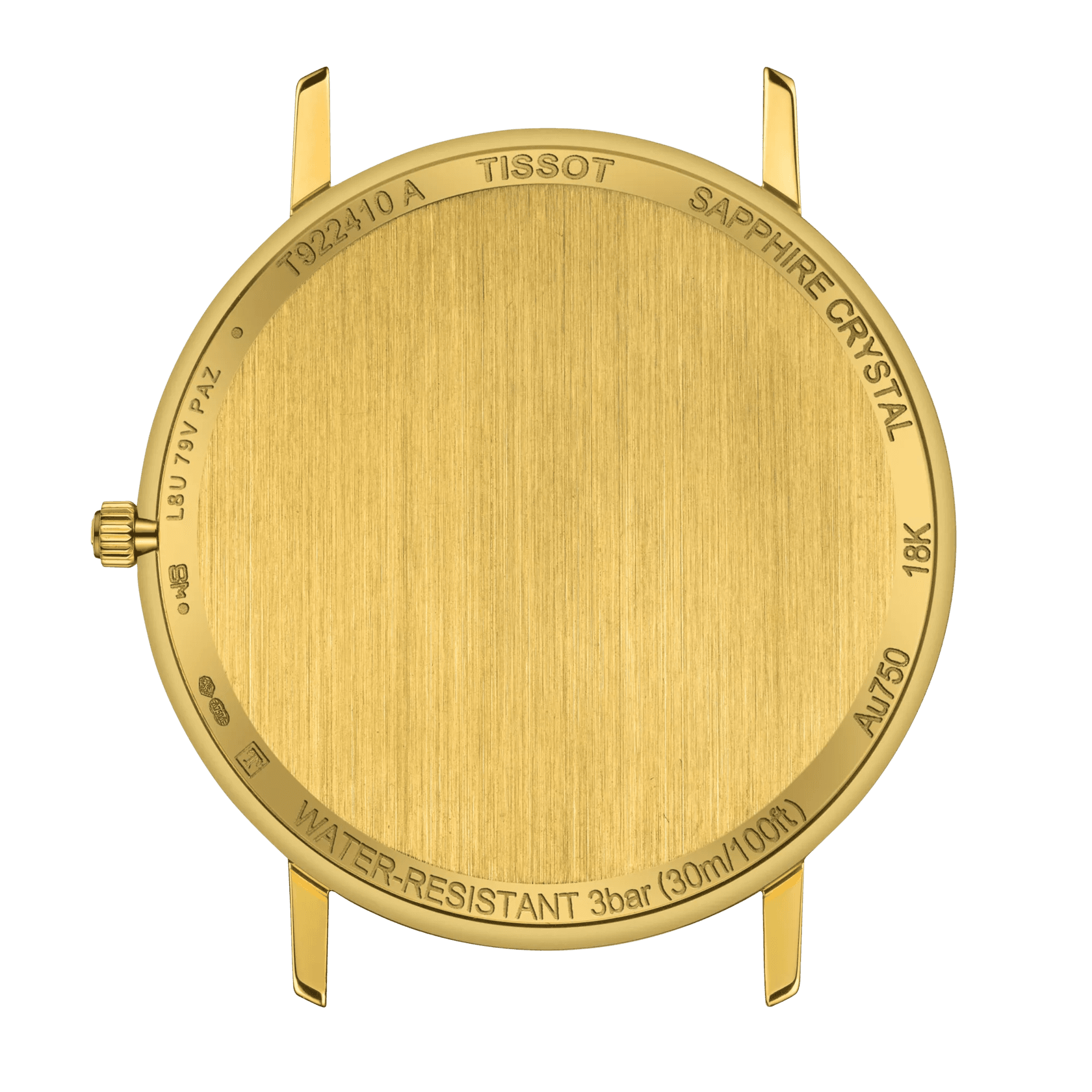 Tissot Goldrun Sapphire 18K Gold Watch T922.410.16.011.00