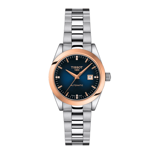 Tissot T-My Lady Automatic 18K Gold bezel Watch T930.007.41.046.00