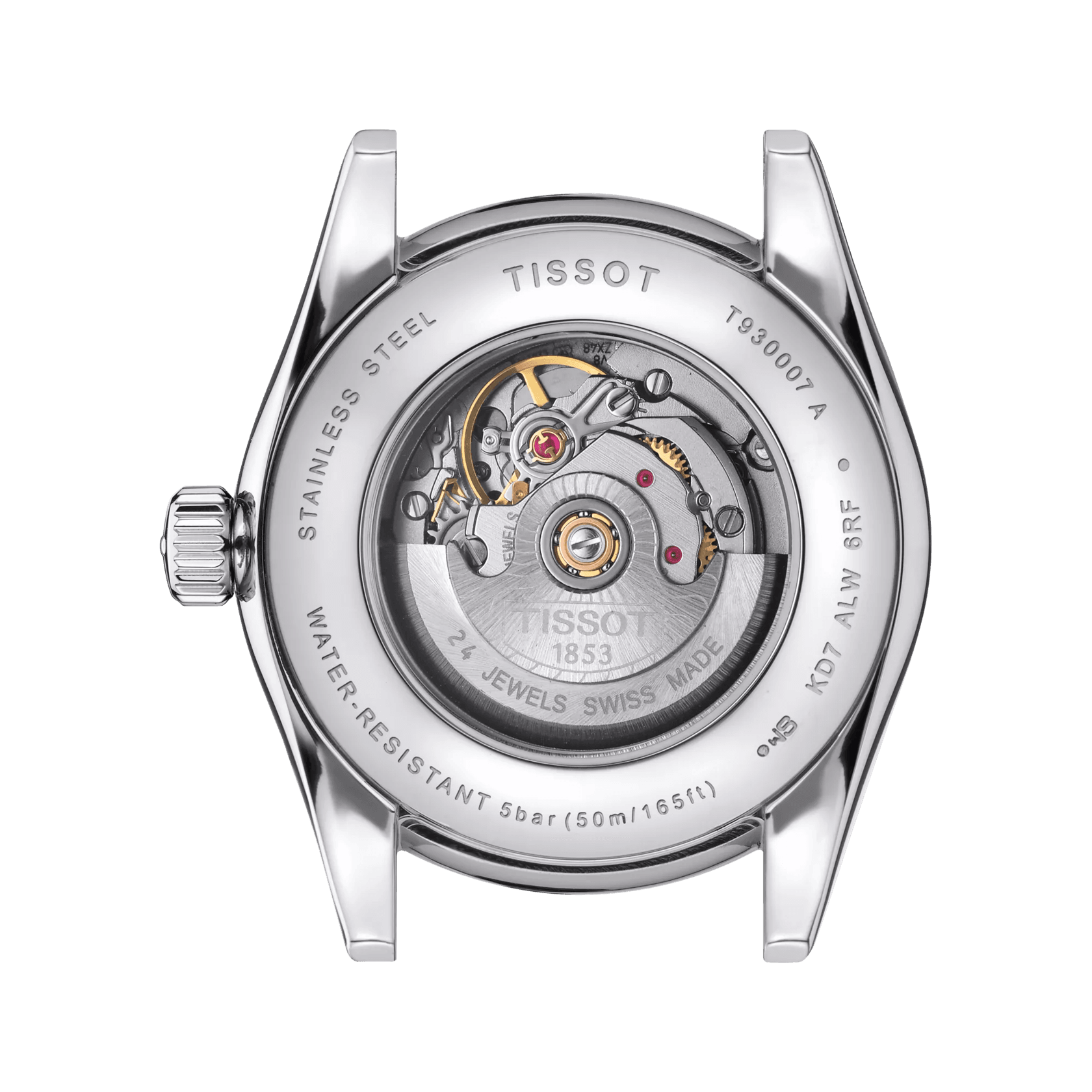 Tissot T-My Lady Automatic 18K Gold bezel Watch T930.007.41.046.00