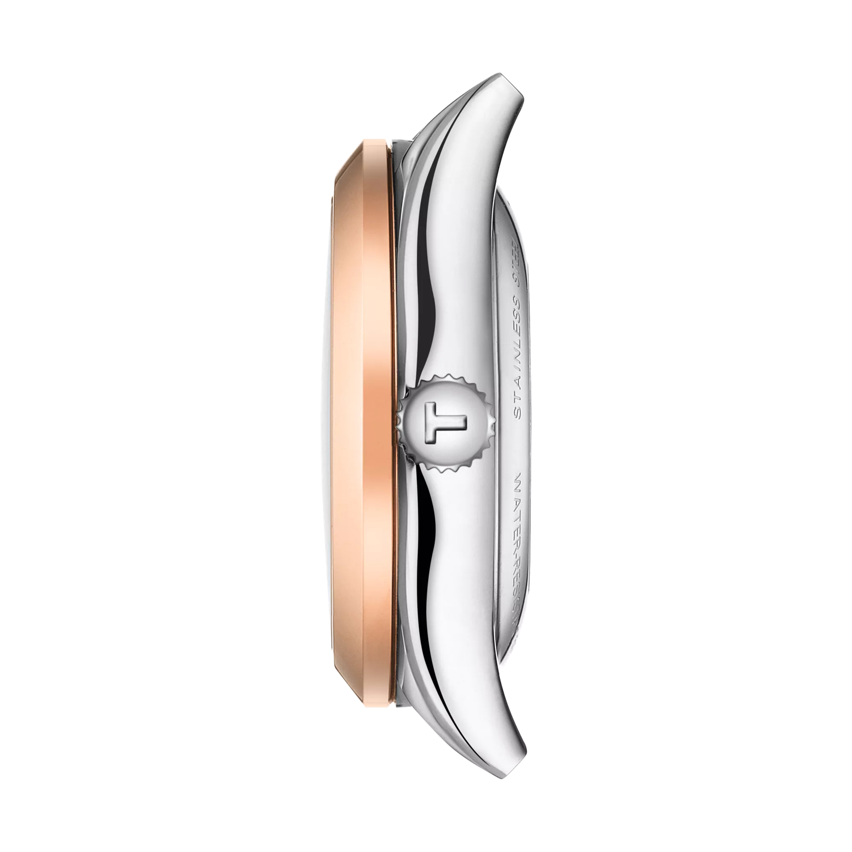 Tissot T-My Lady Automatic 18K Gold bezel Watch T930.007.41.046.00