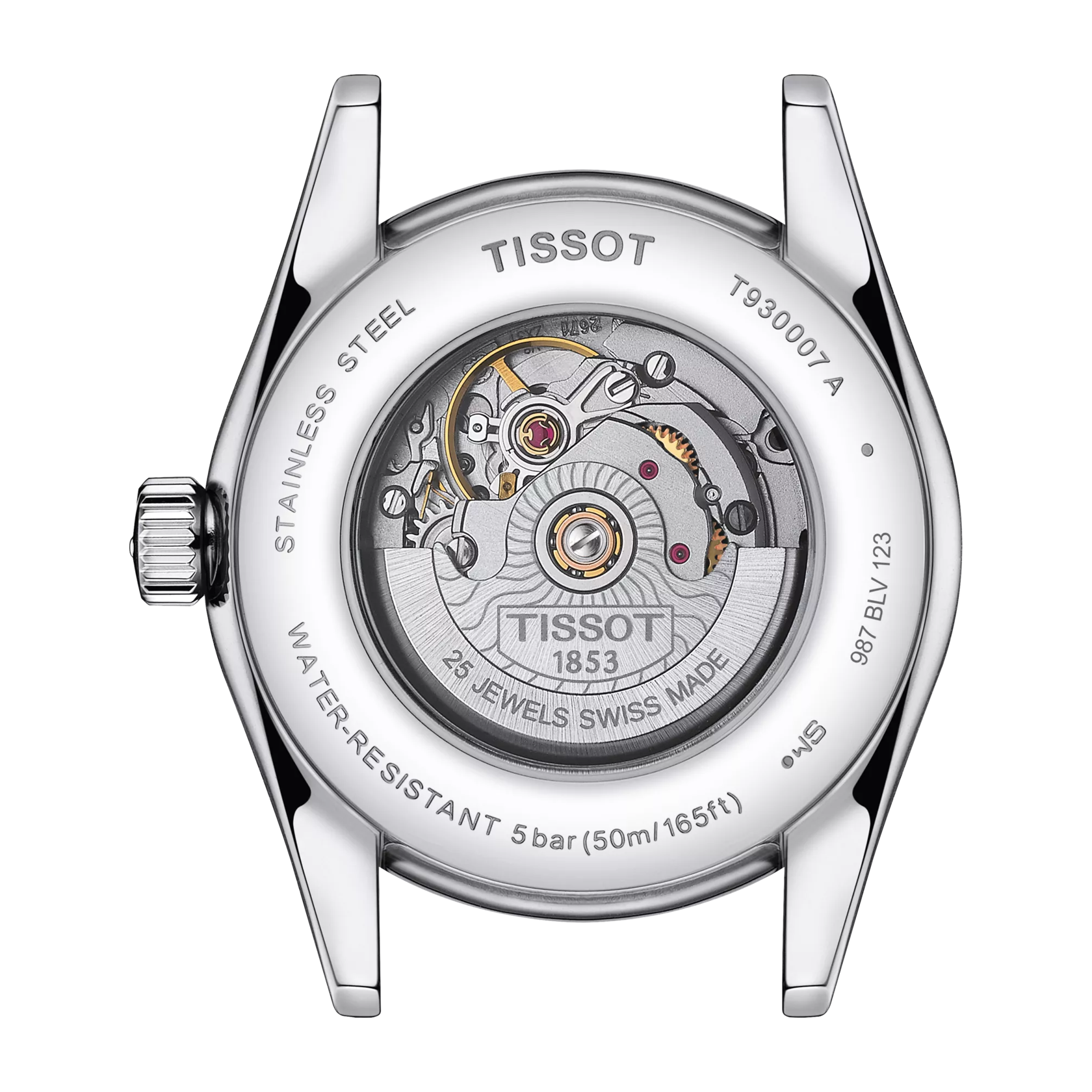 Tissot T-My Lady Automatic 18K Gold bezel Watch T930.007.41.116.00