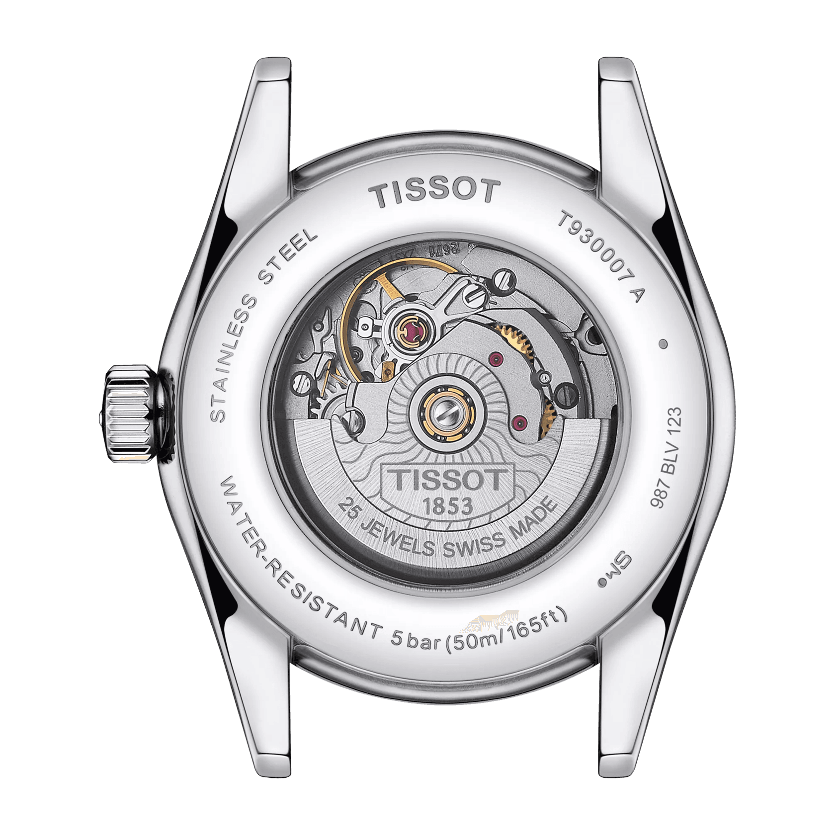 Tissot T-My Lady Automatic 18K Gold bezel Watch T930.007.41.116.00