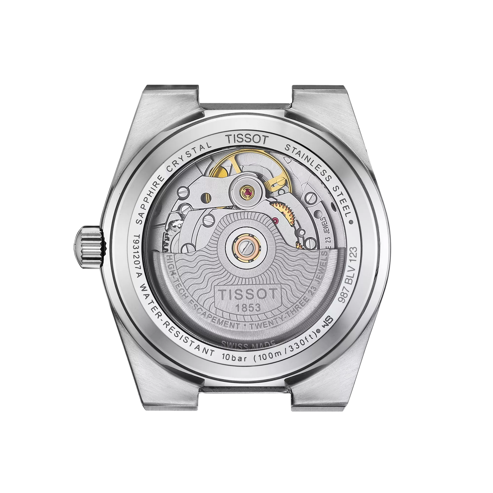 Tissot PRX 35Mm Powermatic 80 Steel & 18K Gold Bezel Watch T931.207.41.336.00