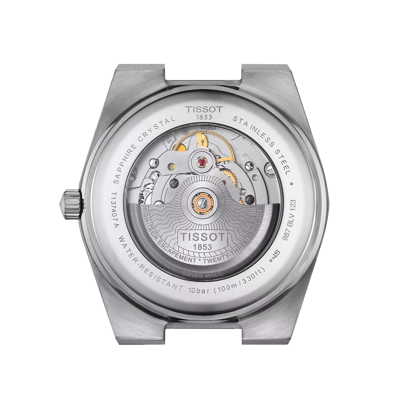Tissot PRX Powermatic 80 Steel & 18K Gold Bezel Watch T931.407.41.041.00