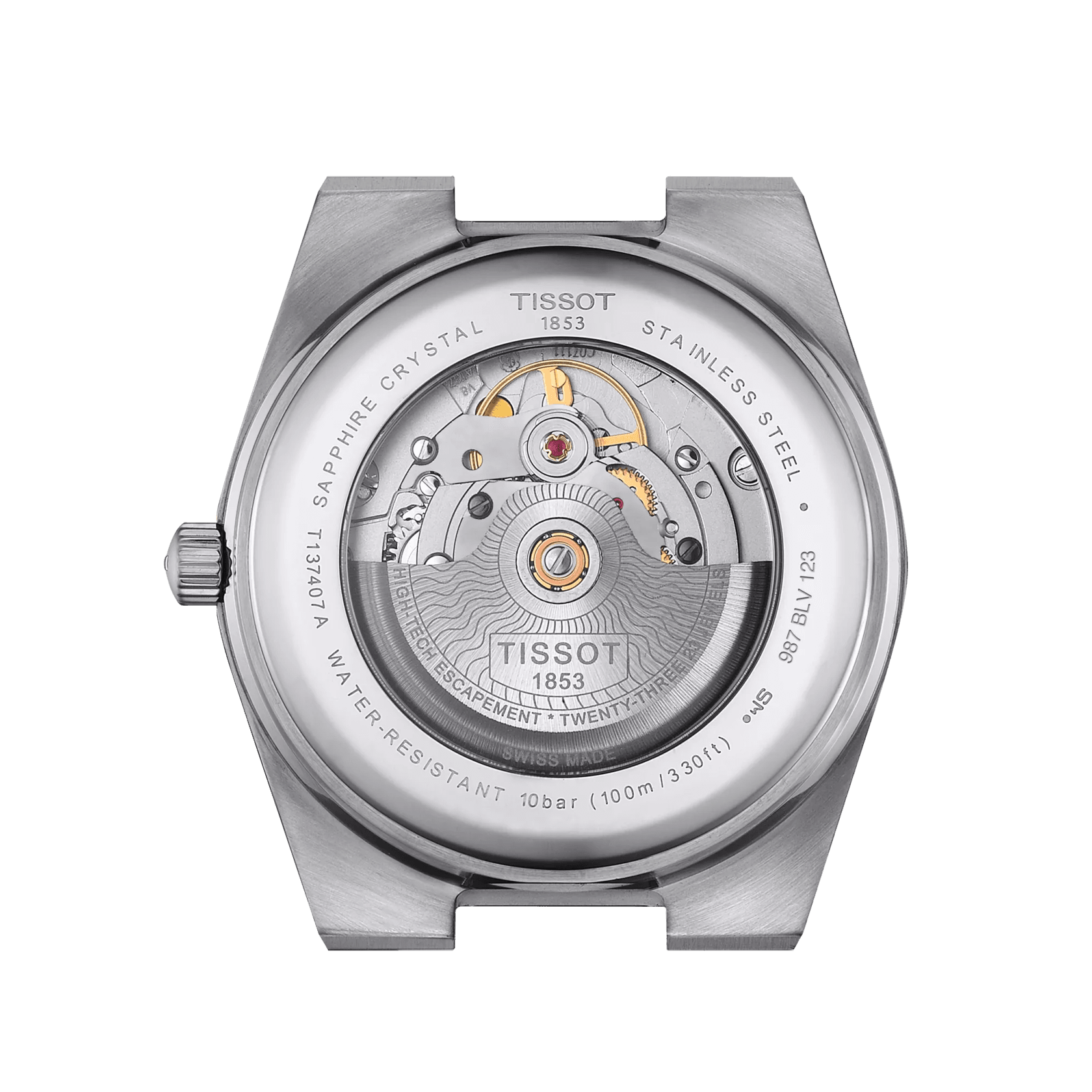 Tissot PRX Powermatic 80 Steel & 18K Gold Bezel Watch T931.407.41.041.00