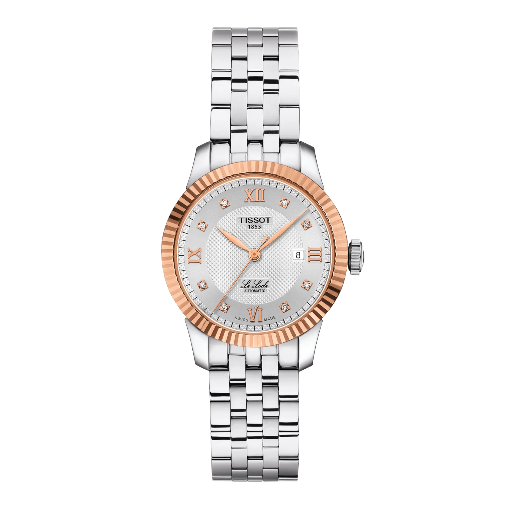 Tissot Le Locle 29mm 18k Gold Bezel Watch T932.207.41.036.00