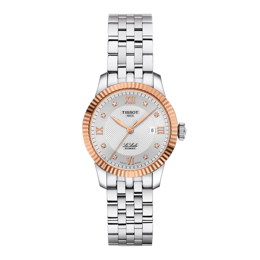 Tissot Le Locle 29mm 18k Gold Bezel Watch T932.207.41.036.00