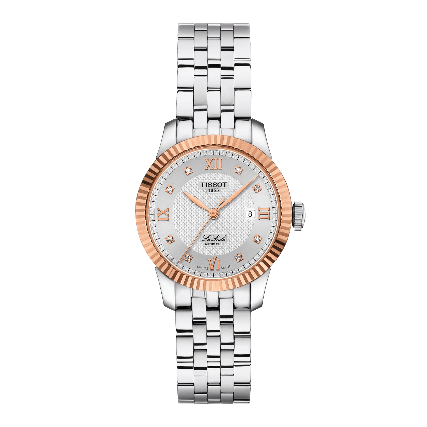 Tissot Le Locle 29mm 18k Gold Bezel Watch T932.207.41.036.00