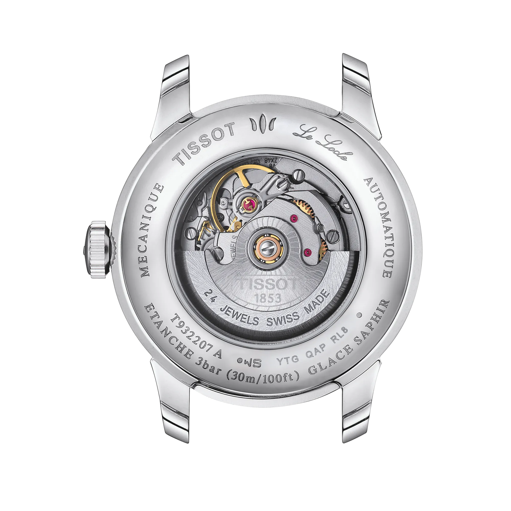 Tissot Le Locle 29mm 18k Gold Bezel Watch T932.207.41.036.00