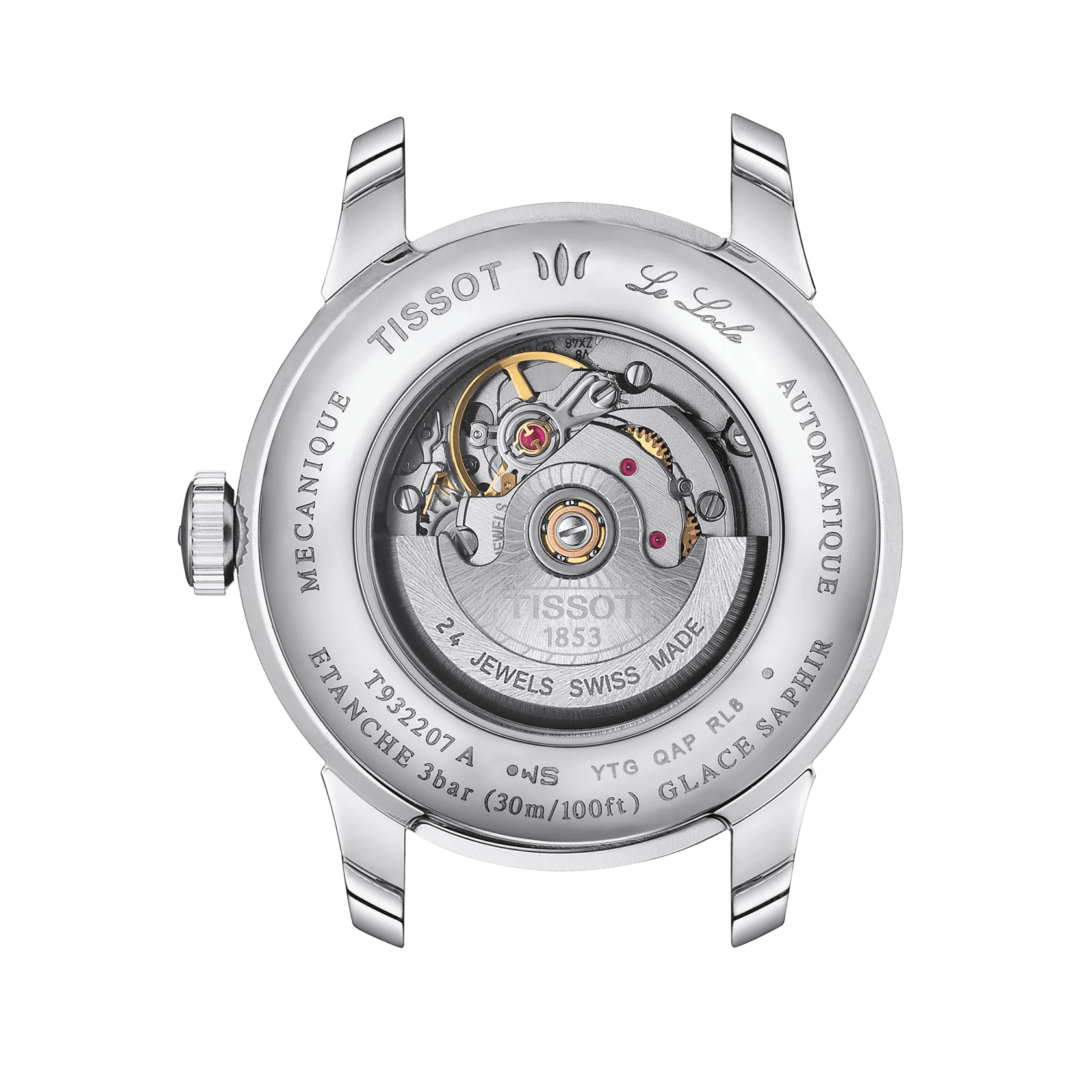 Tissot Le Locle 29mm 18k Gold Bezel Watch T932.207.41.036.00