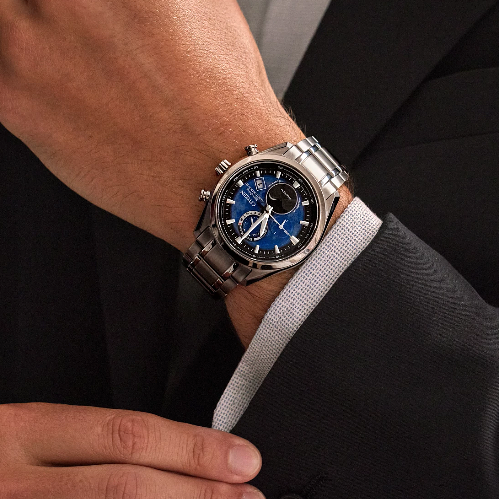 Citizen Tsuki-yomi A-T Atomic Timekeeping / Super Titanium™ BY1010-57L