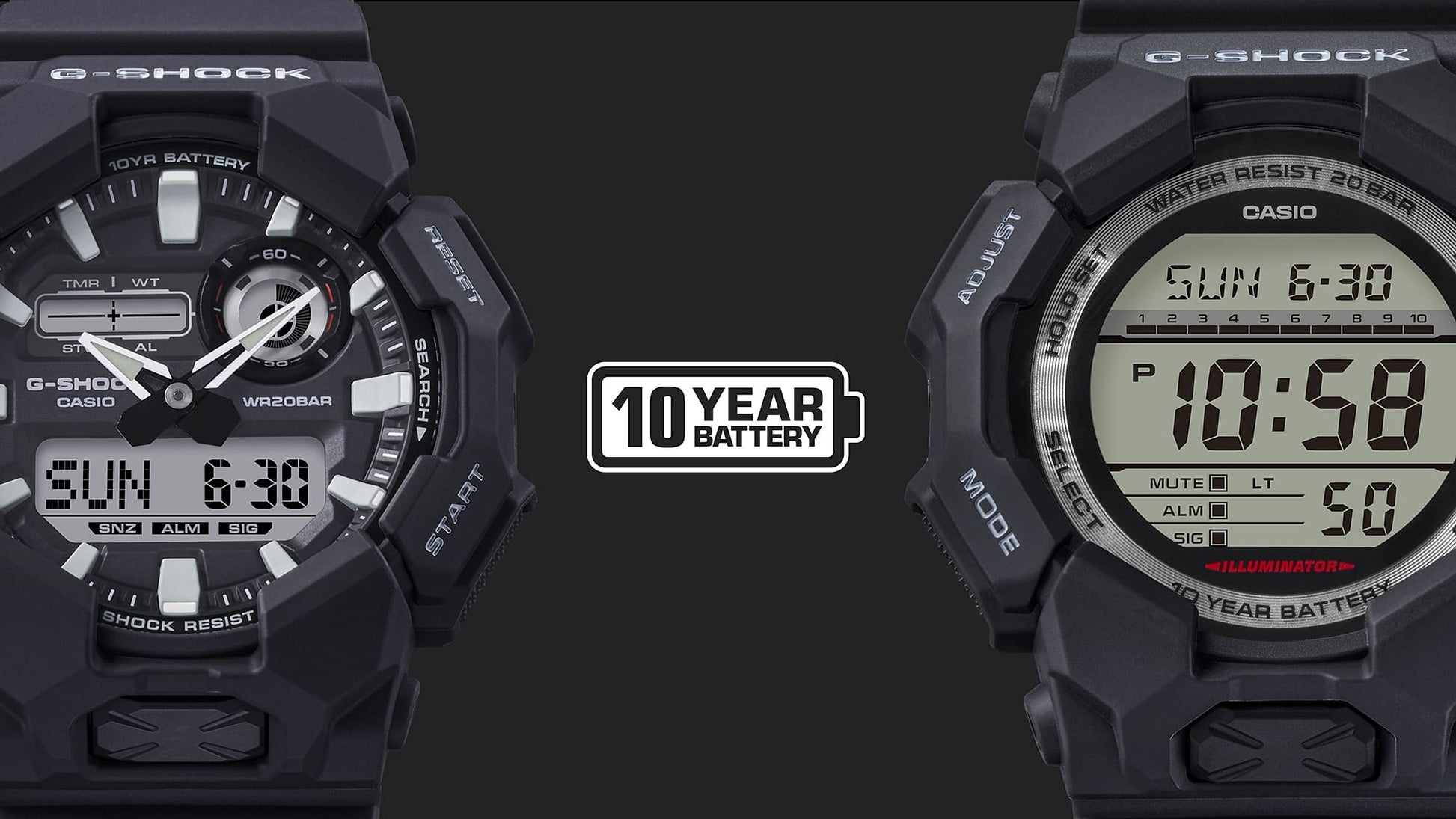 G-Shock GA-010 SERIES GA010-5A