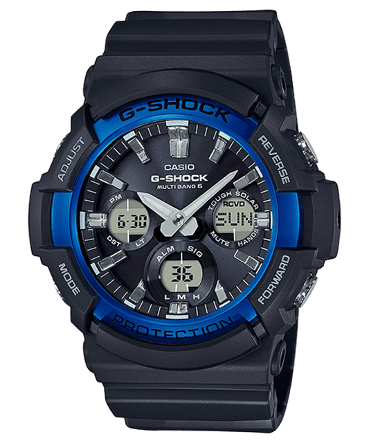 G-SHOCK GAW100B-1A2, front view