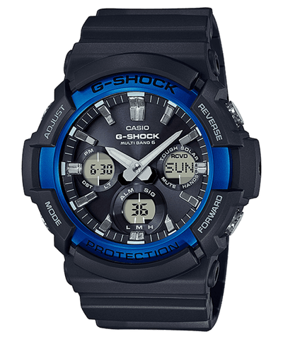 G-SHOCK GAW100B-1A2, front view