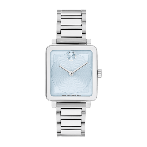 Movado BOLD Evolution 2.0 3601164, centered front view with complete bracelet
