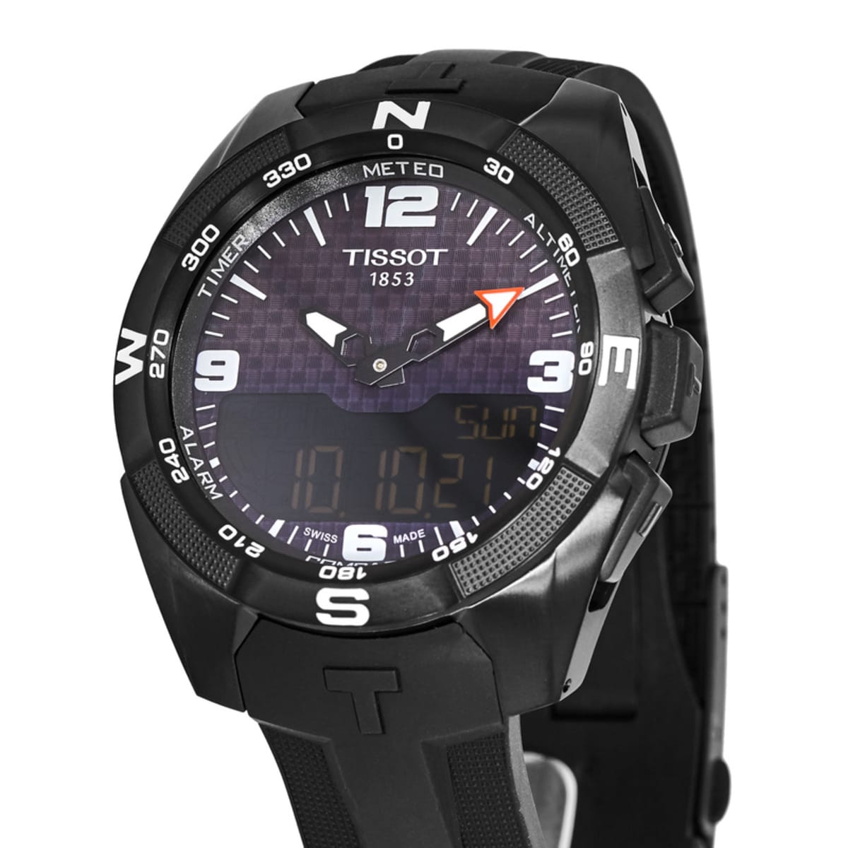 Tissot T-Touch Expert Solar Titanium Strap Watch with Black Dial Watch T091.420.47.057.01
