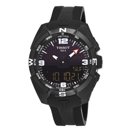 Tissot T-Touch Expert Solar Titanium Strap Watch with Black Dial Watch T091.420.47.057.01
