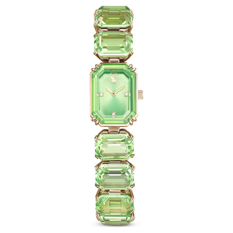 Swarovski Millenia Green Crystal Bracelet Watch 5729842 bracelet