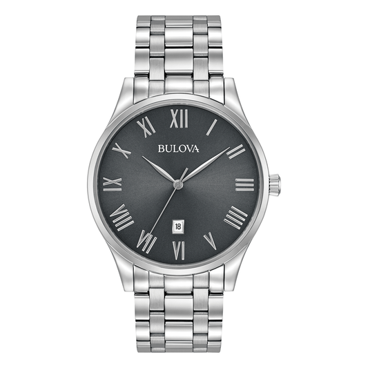 Bulova Classic 96B261, complete watch front view