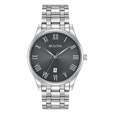 Bulova Classic 96B261, complete watch front view