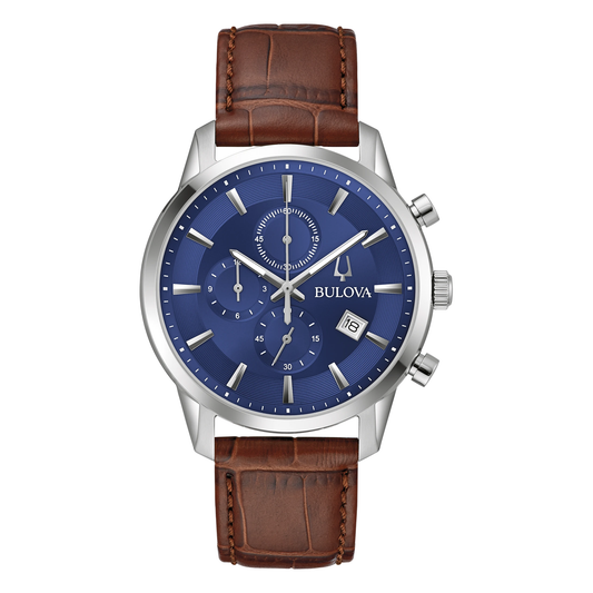 Bulova Sutton 96B402, complete watch front view