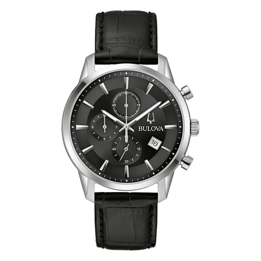 Bulova Sutton 96B403, complete watch front view