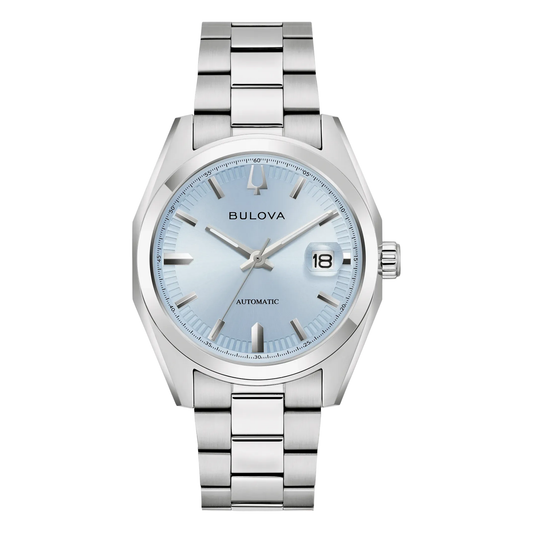 Bulova Surveyor Automatic 96B469, complete watch front view