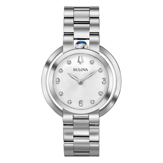 Bulova Rubaiyat 96P184, complete watch front view