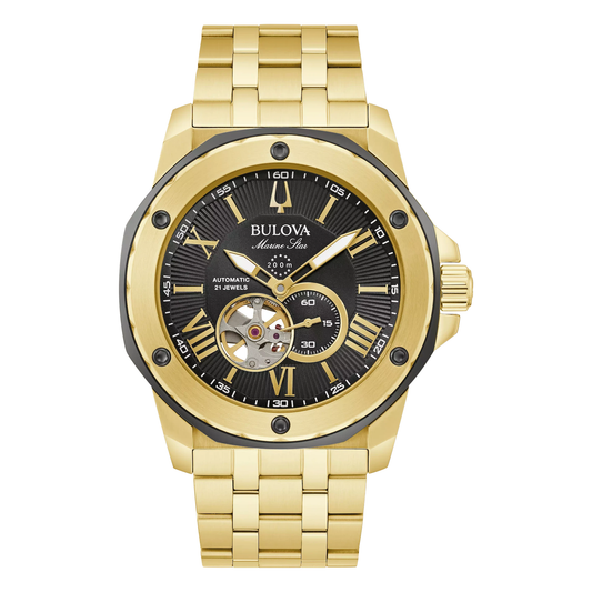 Bulova Marine Star Series A Automatic 98A273, complete watch front view