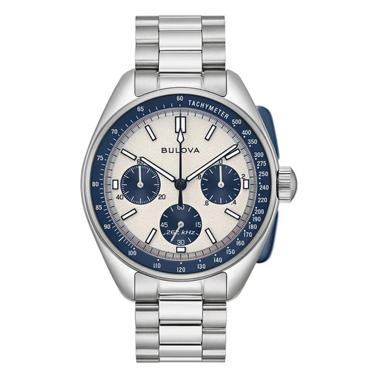 Bulova Lunar Pilot High Precision Quartz Chronograph 98K112, complete watch front view