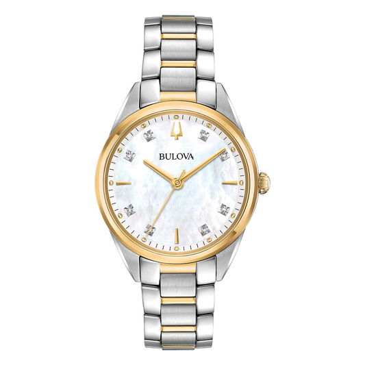 Bulova Sutton 98P184, complete watch front view