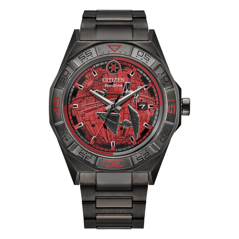 Citizen Imperial Battle Star Wars AW1857-57W, complete watch view
