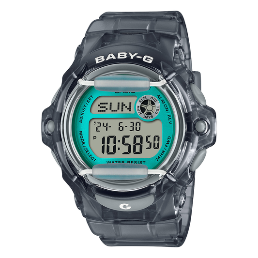 BABY-G BG-169 Series BG169R-8B, complete watch view