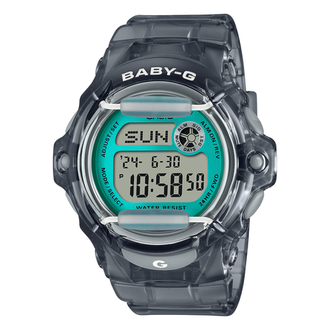 BABY-G BG-169 Series BG169R-8B, complete watch view