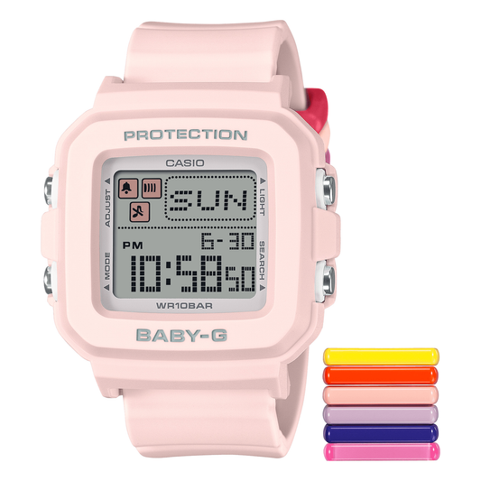 BABY-G+PLUS BGD-10 Series BGD10L-4, complete watch view