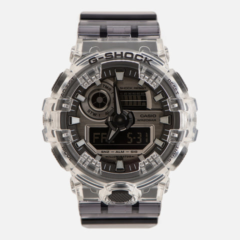 G-SHOCK GA-700 Series GA700SK-1A, complete exact-model front photograph