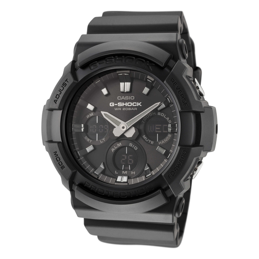 G-SHOCK GAS-100 Series GAS100B-1A, complete exact-model watch photograph
