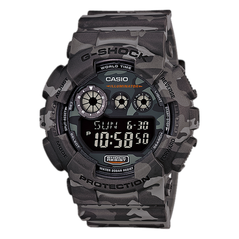 G-SHOCK GD-120 Series GD-120CM-8, complete watch view