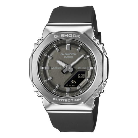 G-SHOCK Women's GMS2110-1A1, complete watch view