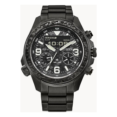 Citizen Promaster Land U822 Interchangeable Strap Set JV1008-63E, complete watch front view