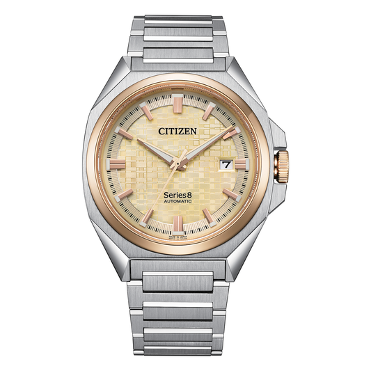 Citizen Series8 831 NB6059-57P, complete watch front view