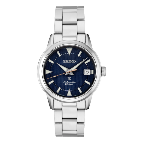 Seiko Prospex Alpinist SPB249, complete watch front view