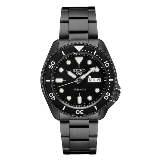 Seiko 5 Sports SRPD65, complete watch view