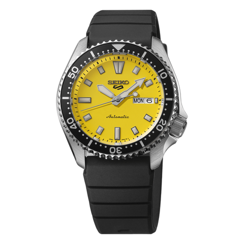 Seiko 5 Sports SRPL87, complete watch front view