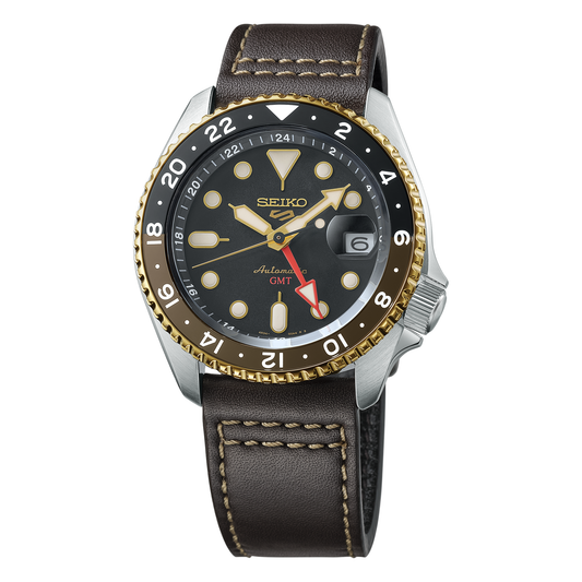 Seiko 5 Sports SKX Sports Style GMT Series SSK036, complete watch view