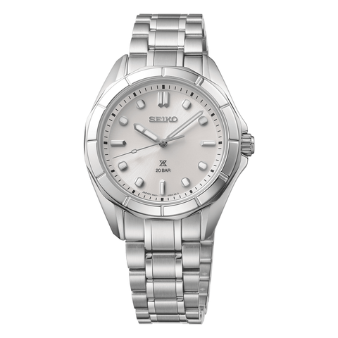 Seiko Prospex Sea Series SUR595, complete watch front view
