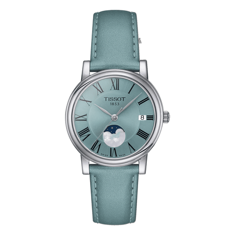 Tissot Carson Premium Lady Moonphase Watch T122.223.16.353.00, complete watch view
