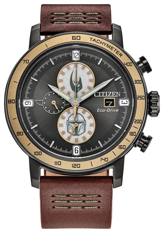 Citizen Mandalorian chronograph watch CA0857-09W